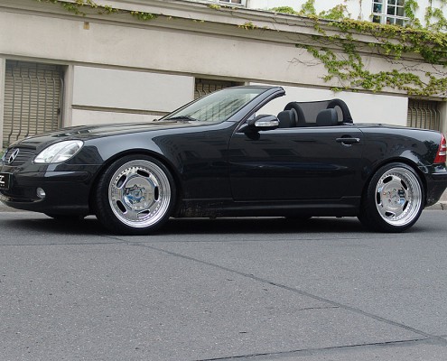 R170 SLK Roadster Mercedes Tuning AMG Bodykit Wheels Exhaust Spacer Carbon
