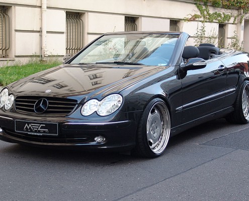 W209 A209 CLK Mercedes Tuning AMG Bodykit Wheels Exhaust Spacer Carbon