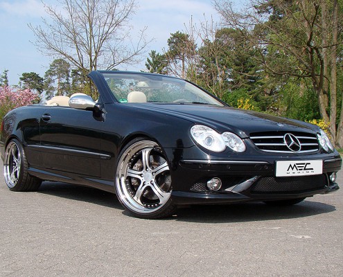 W209 A209 CLK Mercedes Tuning AMG Bodykit Wheels Exhaust Spacer Carbon
