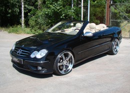 W209 A209 CLK Mercedes Tuning AMG Bodykit Wheels Exhaust Spacer Carbon