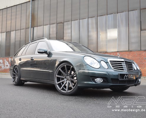 W211 S211 E-Klasse Mercedes Tuning AMG Bodykit Felgen Auspuff Spurverbreiterung Carbon