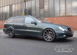 W211 S211 E-Klasse Mercedes Tuning AMG Bodykit Felgen Auspuff Spurverbreiterung Carbon