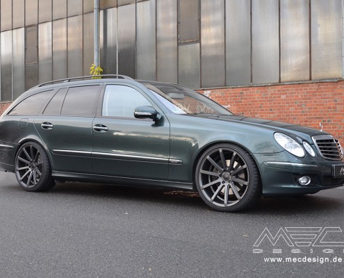 W211 S211 E-Klasse Mercedes Tuning AMG Bodykit Felgen Auspuff Spurverbreiterung Carbon