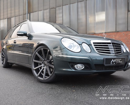 W211 S211 E-Klasse Mercedes Tuning AMG Bodykit Felgen Auspuff Spurverbreiterung Carbon