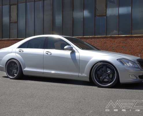 W221 V221 S-Klasse Mercedes Tuning AMG Bodykit Felgen Auspuff Spurverbreiterung Carbon