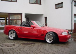 R129 SL Roadster Mercedes Tuning AMG Bodykit Wheels Exhaust Spacer Carbon