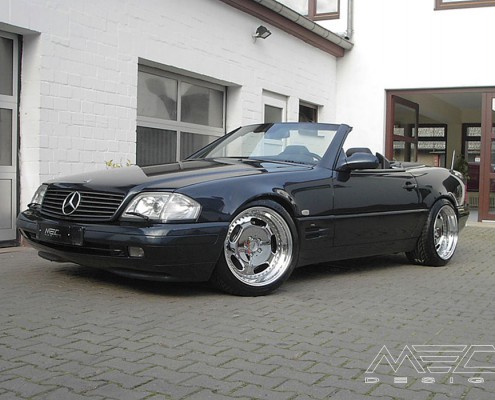 R129 SL Roadster Mercedes Tuning AMG Bodykit Wheels Exhaust Spacer Carbon