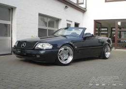 R129 SL Roadster Mercedes Tuning AMG Bodykit Wheels Exhaust Spacer Carbon