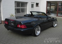 R129 SL Roadster Mercedes Tuning AMG Bodykit Wheels Exhaust Spacer Carbon