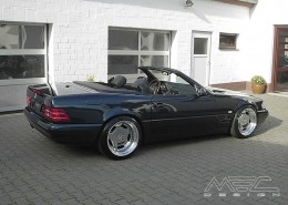R129 SL Roadster Mercedes Tuning AMG Bodykit Wheels Exhaust Spacer Carbon