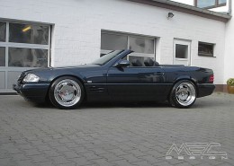 R129 SL Roadster Mercedes Tuning AMG Bodykit Wheels Exhaust Spacer Carbon