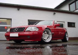 R129 SL Roadster Mercedes Tuning AMG Bodykit Wheels Exhaust Spacer Carbon