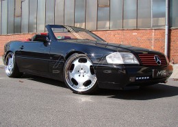 R129 SL Roadster Mercedes Tuning AMG Bodykit Wheels Exhaust Spacer Carbon