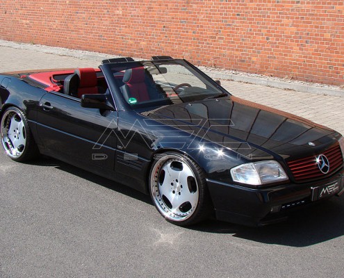R129 SL Roadster Mercedes Tuning AMG Bodykit Wheels Exhaust Spacer Carbon