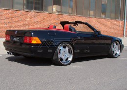 R129 SL Roadster Mercedes Tuning AMG Bodykit Wheels Exhaust Spacer Carbon