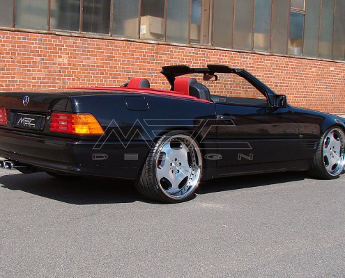 R129 SL Roadster Mercedes Tuning AMG Bodykit Wheels Exhaust Spacer Carbon
