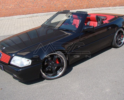 R129 SL Roadster Mercedes Tuning AMG Bodykit Wheels Exhaust Spacer Carbon