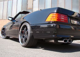 R129 SL Roadster Mercedes Tuning AMG Bodykit Wheels Exhaust Spacer Carbon