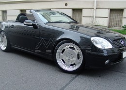 R170 SLK Roadster Mercedes Tuning AMG Bodykit Felgen Auspuff Spurverbreiterung Carbon