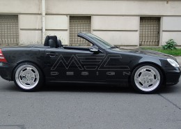 R170 SLK Roadster Mercedes Tuning AMG Bodykit Felgen Auspuff Spurverbreiterung Carbon