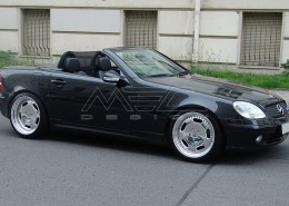 R170 SLK Roadster Mercedes Tuning AMG Bodykit Felgen Auspuff Spurverbreiterung Carbon