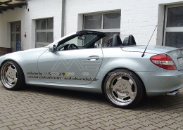 R171 SLK Roadster Mercedes Tuning AMG Bodykit Felgen Auspuff Spurverbreiterung Carbon