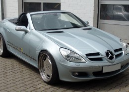 R171 SLK Roadster Mercedes Tuning AMG Bodykit Wheels Exhaust Spacer Carbon