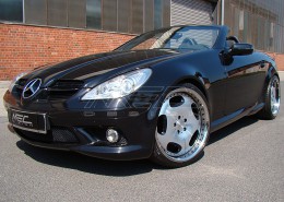 R171 SLK Roadster Mercedes Tuning AMG Bodykit Felgen Auspuff Spurverbreiterung Carbon