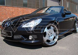 R171 SLK Roadster Mercedes Tuning AMG Bodykit Felgen Auspuff Spurverbreiterung Carbon