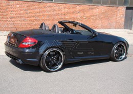 R171 SLK Roadster Mercedes Tuning AMG Bodykit Felgen Auspuff Spurverbreiterung Carbon