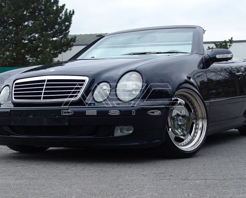 W208 A208 CLK Mercedes Tuning AMG Bodykit Felgen Auspuff Spurverbreiterung Carbon