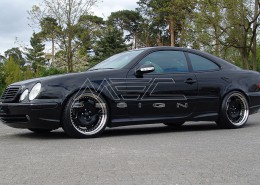 W208 A208 CLK Mercedes Tuning AMG Bodykit Felgen Auspuff Spurverbreiterung Carbon