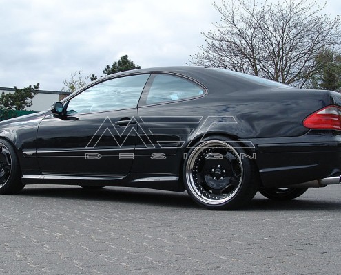 W208 A208 CLK Mercedes Tuning AMG Bodykit Felgen Auspuff Spurverbreiterung Carbon