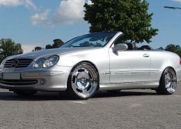 W209 A209 CLK Mercedes Tuning AMG Bodykit Wheels Exhaust Spacer Carbon