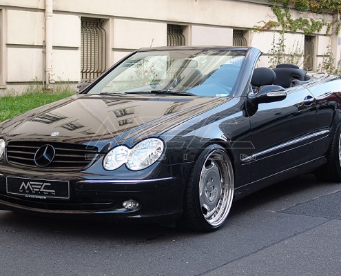 W209 A209 CLK Mercedes Tuning AMG Bodykit Wheels Exhaust Spacer Carbon