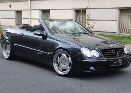W209 A209 CLK Mercedes Tuning AMG Bodykit Felgen Auspuff Spurverbreiterung Carbon