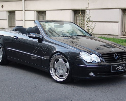 W209 A209 CLK Mercedes Tuning AMG Bodykit Felgen Auspuff Spurverbreiterung Carbon