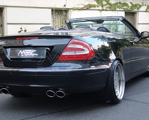 W209 A209 CLK Mercedes Tuning AMG Bodykit Wheels Exhaust Spacer Carbon