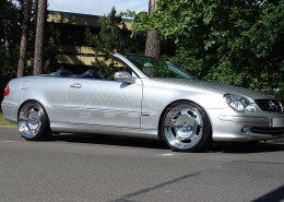 W209 A209 CLK Mercedes Tuning AMG Bodykit Wheels Exhaust Spacer Carbon