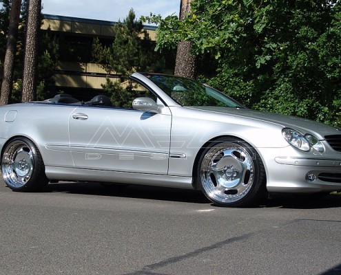 W209 A209 CLK Mercedes Tuning AMG Bodykit Wheels Exhaust Spacer Carbon