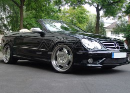 W209 A209 CLK Mercedes Tuning AMG Bodykit Wheels Exhaust Spacer Carbon