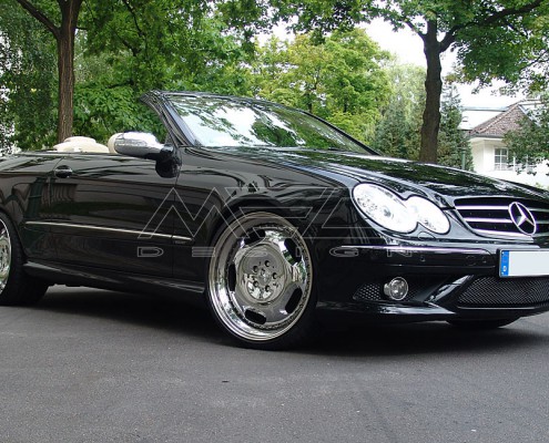 W209 A209 CLK Mercedes Tuning AMG Bodykit Wheels Exhaust Spacer Carbon