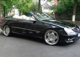 W209 A209 CLK Mercedes Tuning AMG Bodykit Wheels Exhaust Spacer Carbon