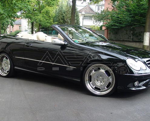 W209 A209 CLK Mercedes Tuning AMG Bodykit Wheels Exhaust Spacer Carbon