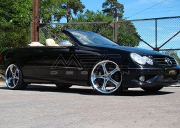 W209 A209 CLK Mercedes Tuning AMG Bodykit Wheels Exhaust Spacer Carbon