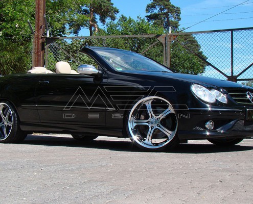 W209 A209 CLK Mercedes Tuning AMG Bodykit Wheels Exhaust Spacer Carbon