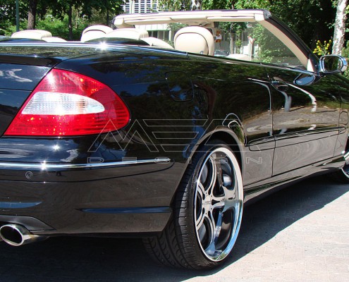 W209 A209 CLK Mercedes Tuning AMG Bodykit Wheels Exhaust Spacer Carbon