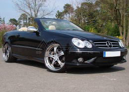 W209 A209 CLK Mercedes Tuning AMG Bodykit Wheels Exhaust Spacer Carbon