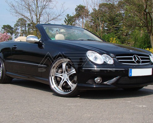 W209 A209 CLK Mercedes Tuning AMG Bodykit Wheels Exhaust Spacer Carbon