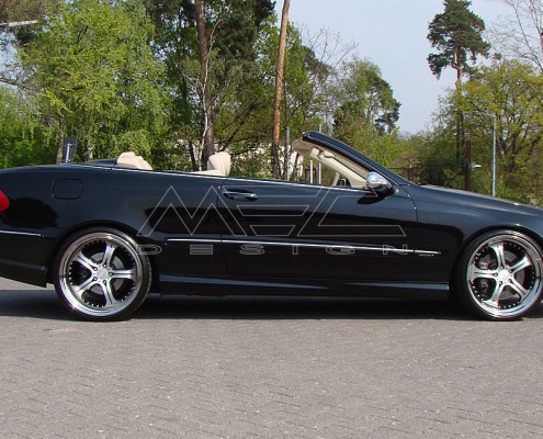 W209 A209 CLK Mercedes Tuning AMG Bodykit Wheels Exhaust Spacer Carbon